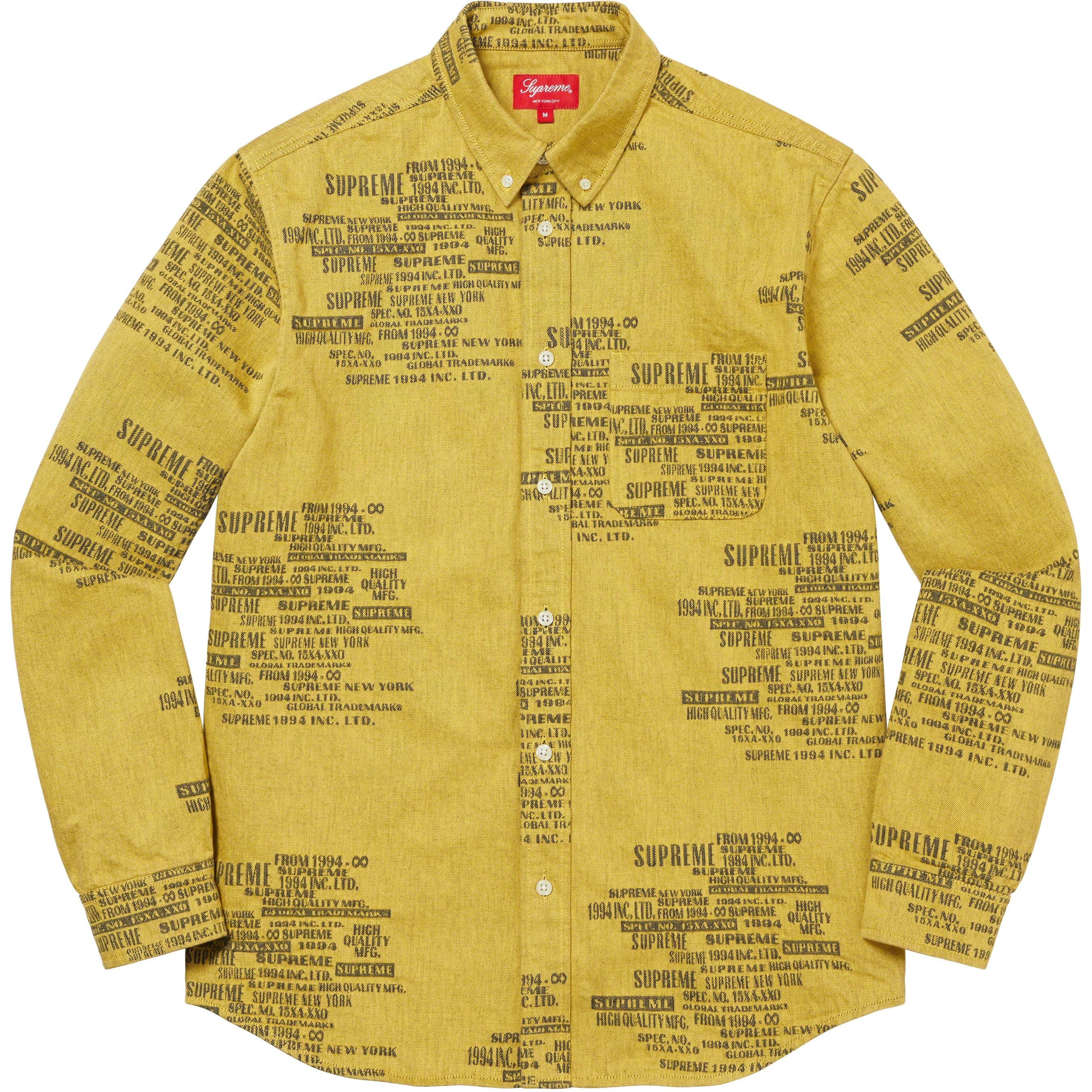 Trademark Jacquard Denim Shirt view 8